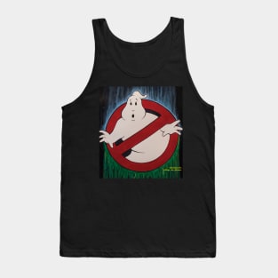 Ghostbusters Logo Water Colors Tank Top